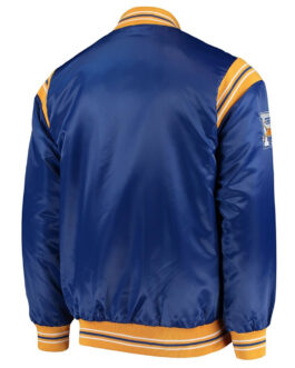 Pitt Panthers The Enforcer Royal Satin Jacket