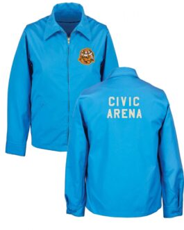 Blue Pittsburgh Hornets Grounds Crew Cotton Jacket