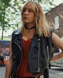 Poker Face Chloë Sevigny Leather Vest