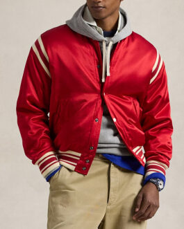 Polo Ball Rally Satin Jacket