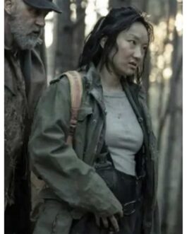 Tales of the Walking Dead Poppy Liu Green Cotton Jacket