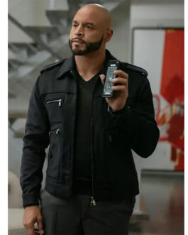 Power Book II Ghost S03 Berto Colon Black Wool Jacket