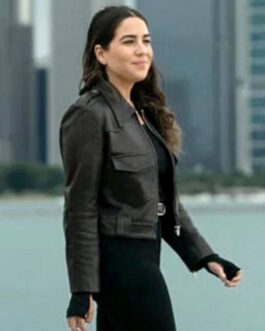Audrey Esparza Power Book IV Force Leather Jacket