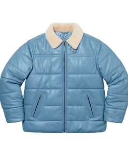 Puffer Fur Collar Jacket