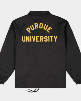 Purdue Boilermakers Block P Coaches Jacket