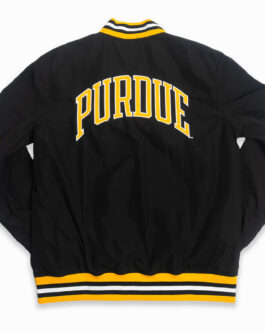 Purdue Boilermakers Vintage Pete Black Jacket