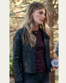 Quantum Leap Caitlin Bassett Leather Jacket