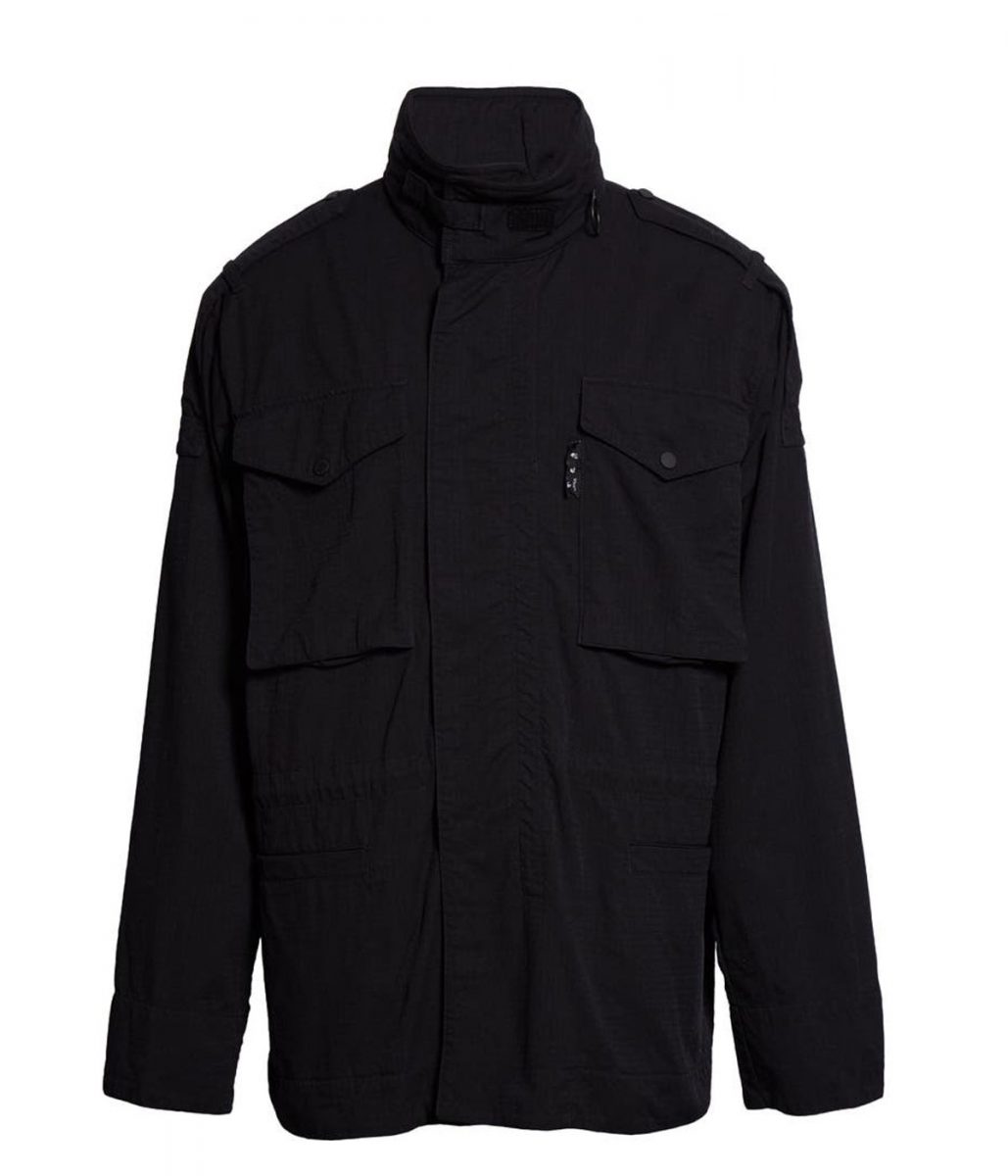 The Equalizer Queen Latifah Military Field Arrow Black Jacket - Image 4