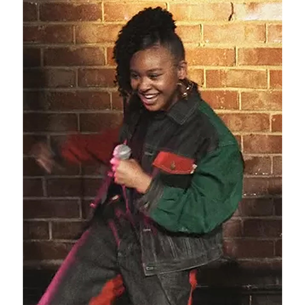 Queens Naturi Naughton Denim Jacket - Image 6