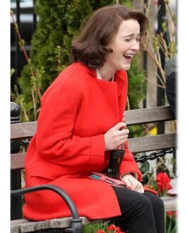 The Marvelous Mrs Maisel S04 Rachel Brosnahan Red Coat