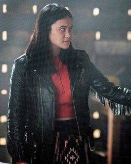 Wynonna Earp S04 Martina Ortiz Luis Leather Jacket