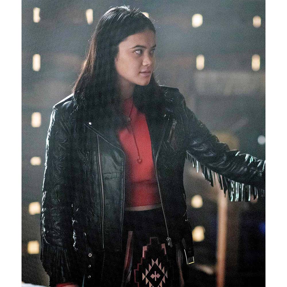 Wynonna Earp S04 Martina Ortiz Luis Leather Jacket