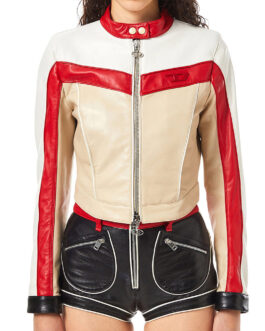 Fast X Nathalie Emmanuel Leather Jacket