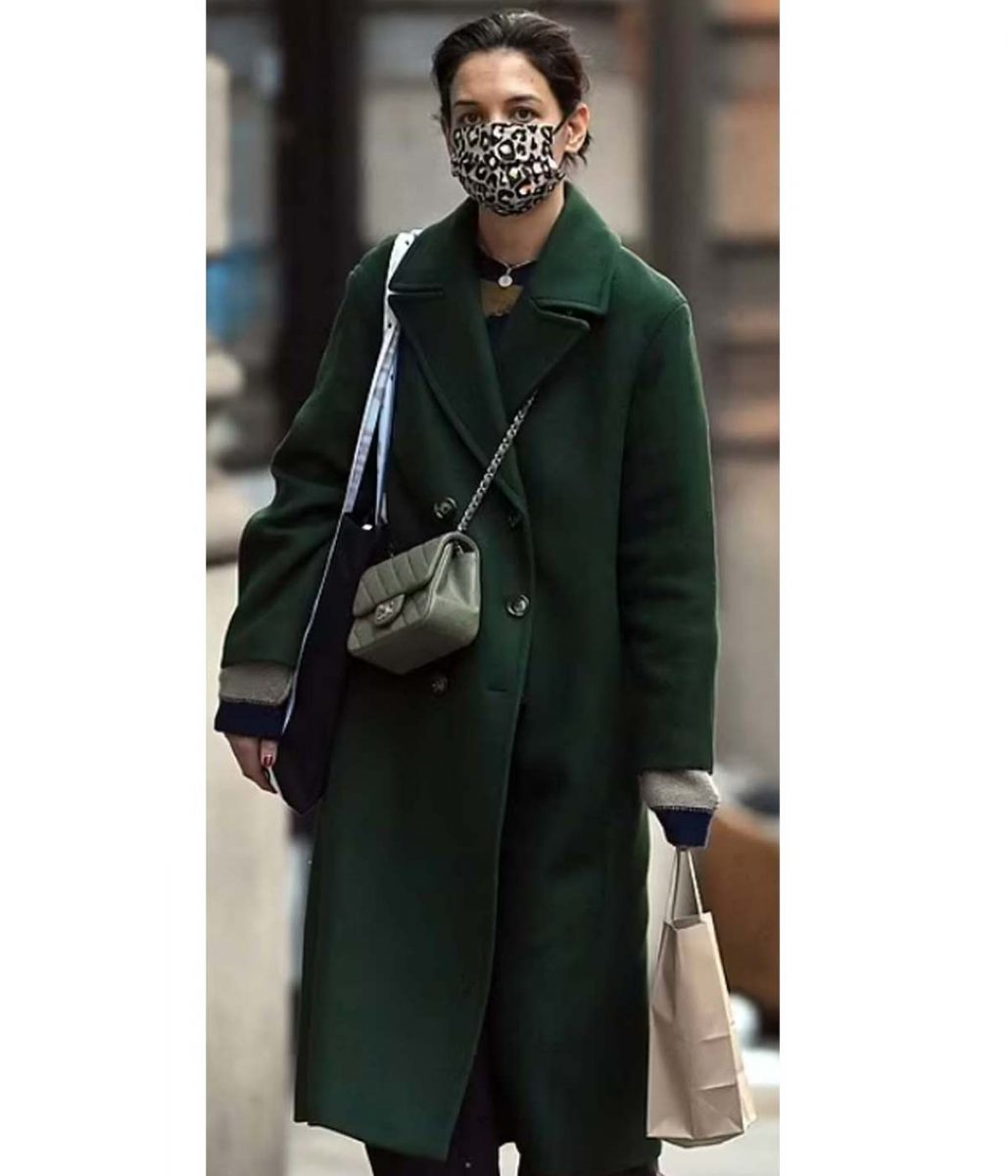 Rare Objects Katie Holmes Wool Coat - Image 6