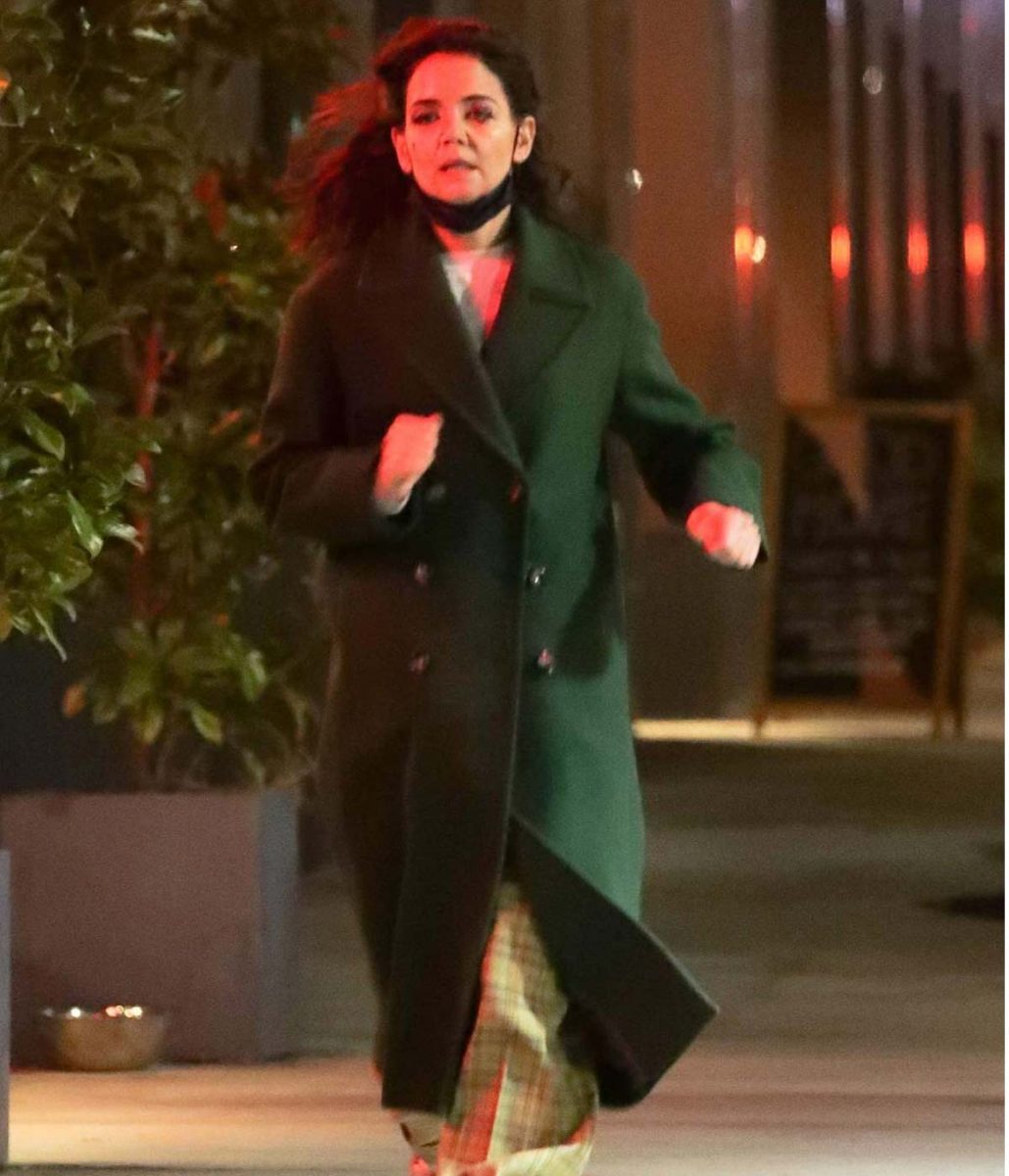 Rare Objects Katie Holmes Wool Coat - Image 7