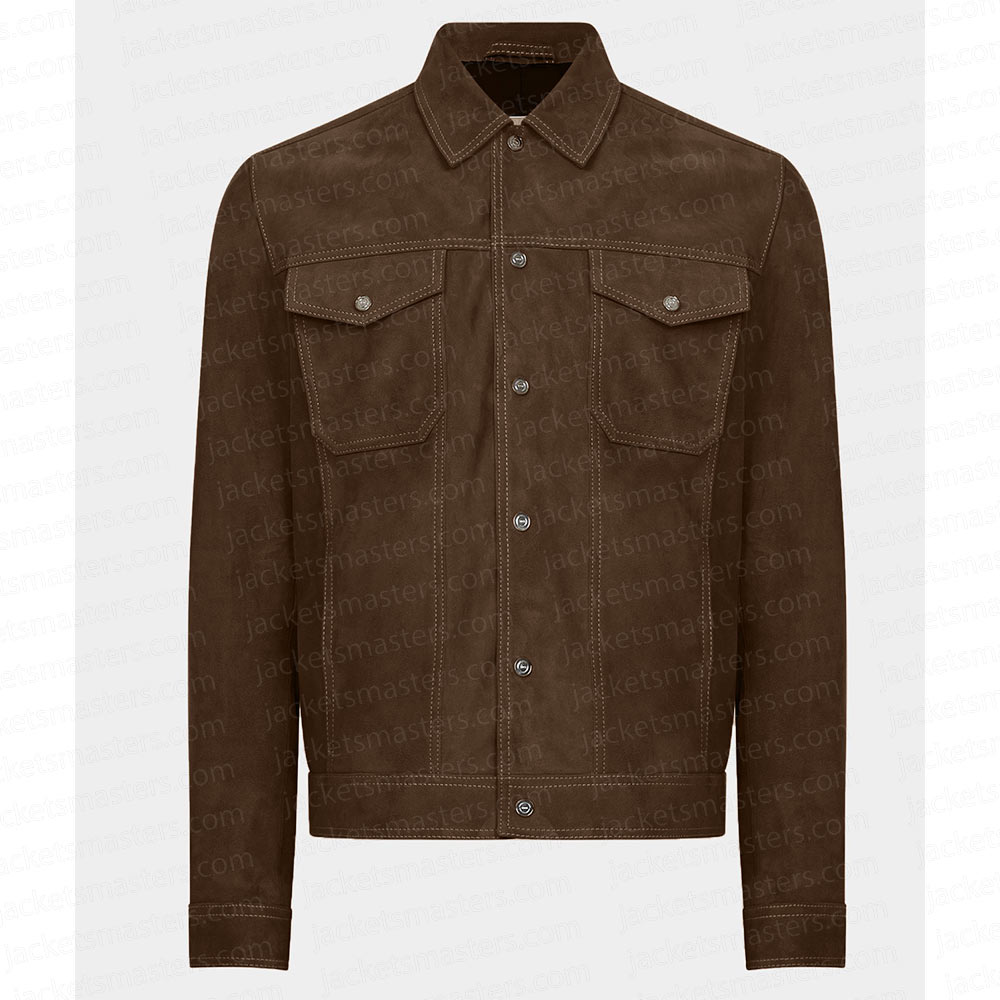 FBI Most Wanted Season 4 Edwin Hodge Suede Jacket