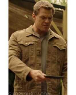 Alan Ritchson Reacher Brown Jacket