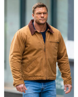 Reacher Season 2 Alan Ritchson Cotton Jacket