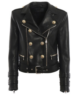 Eboni K. Williams Real Housewives of New York City Leather Blazer