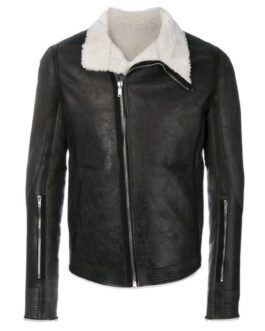 Erin Lichy Real Housewives of New York City Shearling Leather Jacket