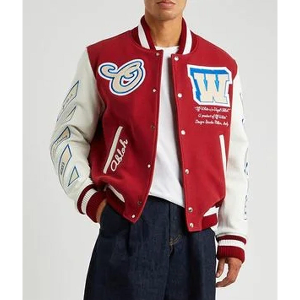On The Go Varsity Jacket - Image 4