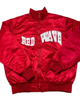 Minors Rare Red Wave Satin Jacket