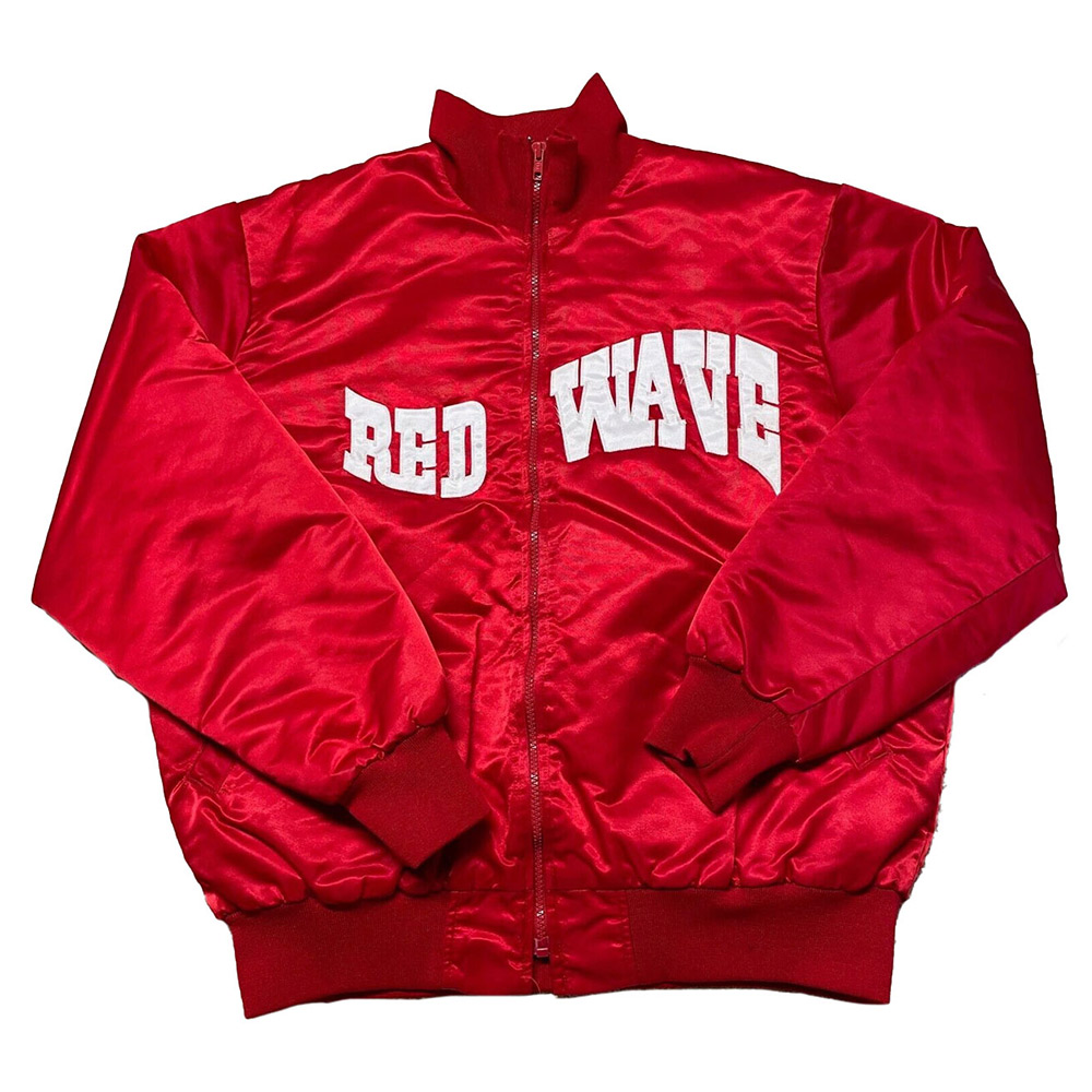 Minors Rare Red Wave Satin Jacket