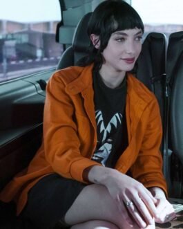 Devon Ross Irma Vep Orange Cotton Jacket