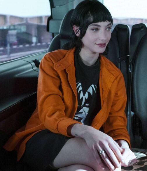 Devon Ross Irma Vep Orange Cotton Jacket