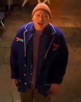 Jacob Batalon Reginald the Vampire Blue Blazer