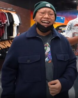 Jacob Batalon Reginald The Vampire Blue Jacket