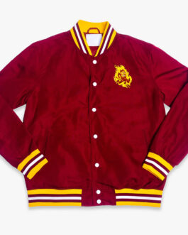 Arizona State Sun Devils Retro Red Bomber Jacket