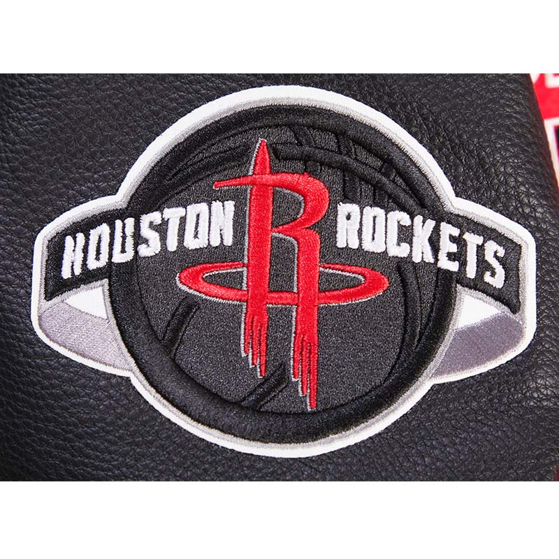 Retro Houston Rockets Classic Rib Varsity Jacket - Image 10