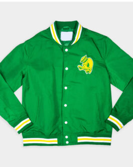 Oregon Ducks Retro Logo Bomber Jacket