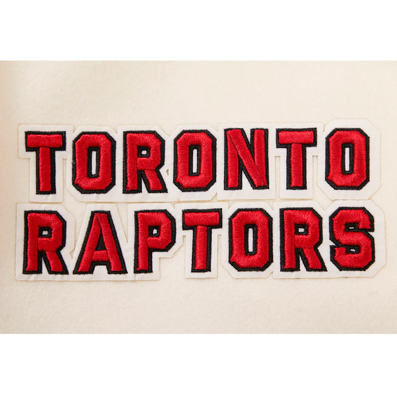 Retro Toronto Raptors Classic Rib Varsity Jacket - Image 11