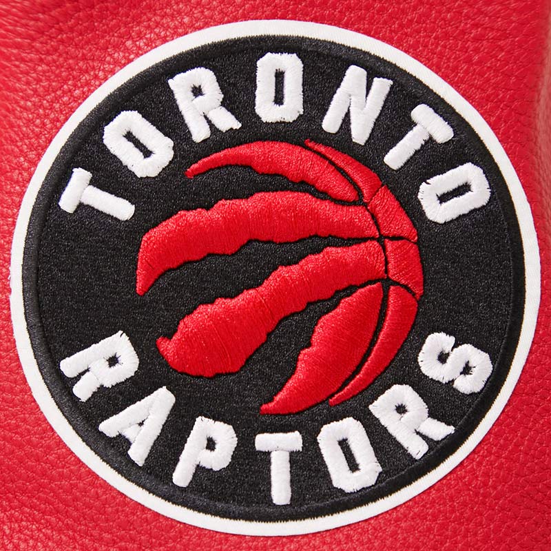 Retro Toronto Raptors Classic Rib Varsity Jacket - Image 12