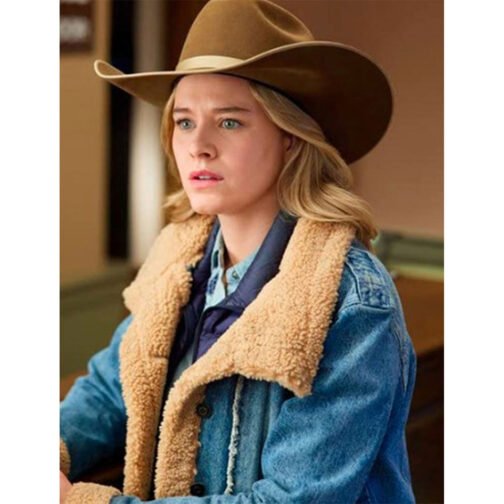 Ride Tiera Skovbye Denim Shearling Jacket - Image 7
