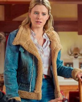 Ride Tiera Skovbye Denim Shearling Jacket