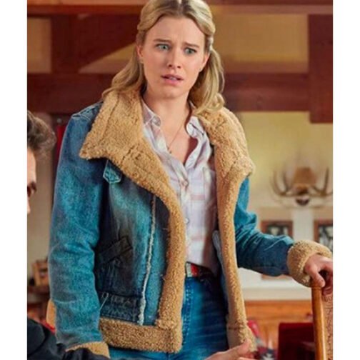 Ride Tiera Skovbye Denim Shearling Jacket - Image 2