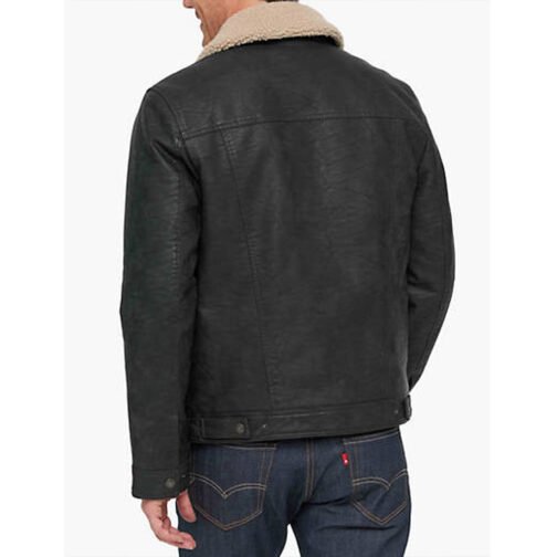 Riverdale S06 Cole Sprouse Trucker Leather Jacket - Image 3
