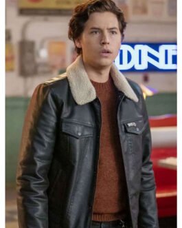 Riverdale S06 Cole Sprouse Trucker Leather Jacket