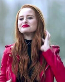 Riverdale S06 Madelaine Petsch Red Leather Jacket