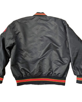 Rochester Red Wings 90’s Black Bomber Jacket