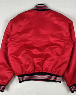 Rochester Red Wings Baseball Bomber Red Jacket