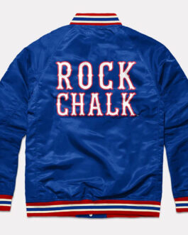 Rock Chalk Kansas Jayhawks Blue Jacket