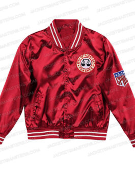 Rockford Peaches Red Bomber Jacket