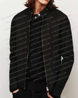 The Sandman Vanesu Samunyai Black Suede Jacket