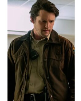 Nathan Parsons Roswell New Mexico S03 Brown Jacket