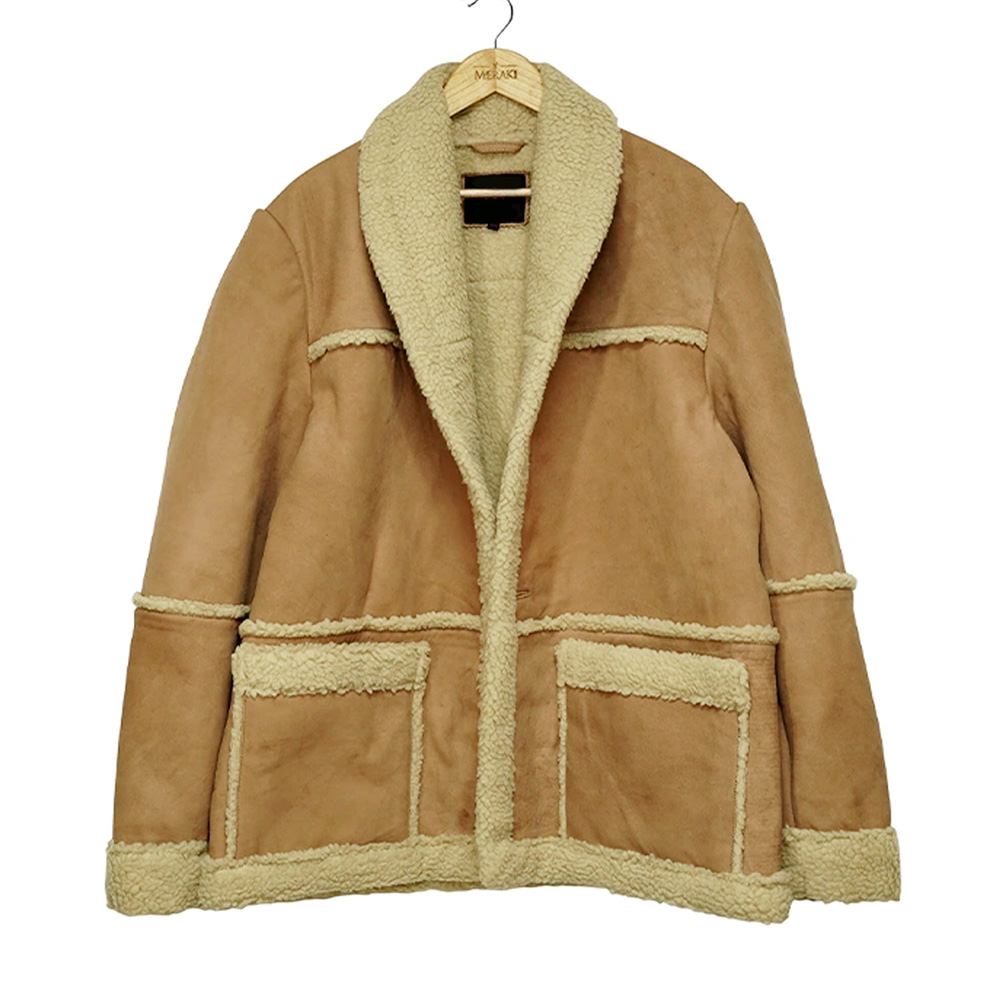 Jon Hamm Fargo Shearling Leather Jacket