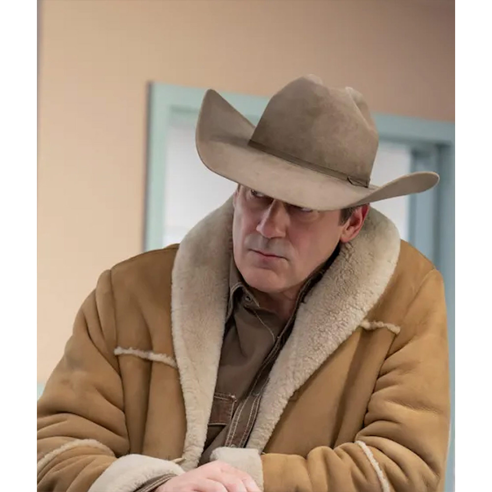 Jon Hamm Fargo Shearling Leather Jacket - Image 6